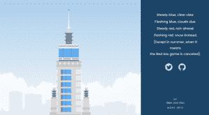 hancock.lighting depicts Boston's skyline on a cloudy day